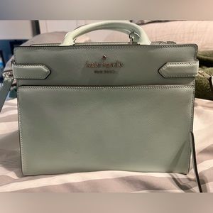 COPY - Kate Spade staci medium satchel mint color